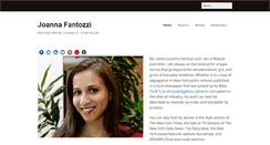Desktop Screenshot of joannafantozzi.com