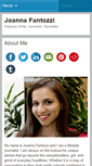 Mobile Screenshot of joannafantozzi.com